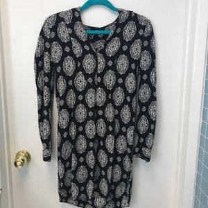 Navy blue Zara Woman Dress